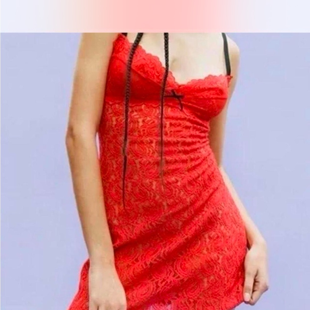 Realisation Par Red Lace Top